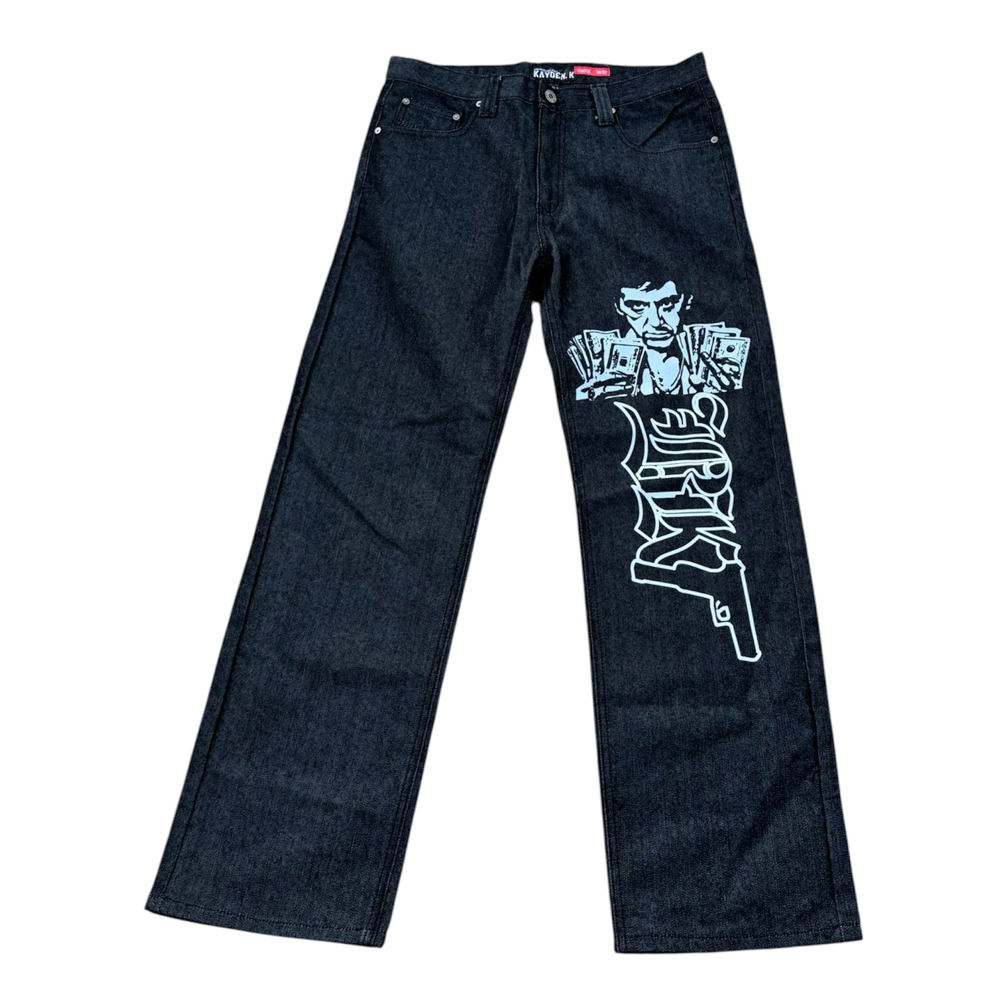 BKT BLK SCARFACE JEANS