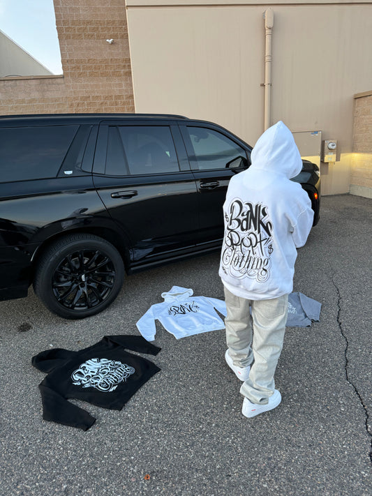BKT $ WHITE HOODIE #2