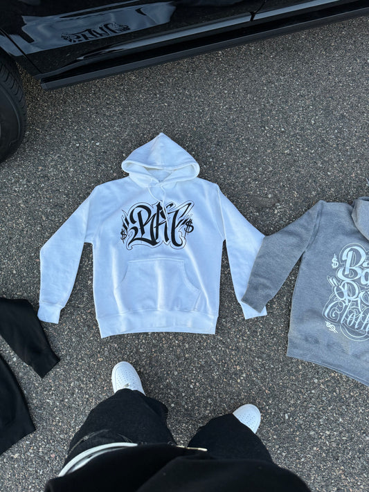 BKT $ WHITE HOODIE #2