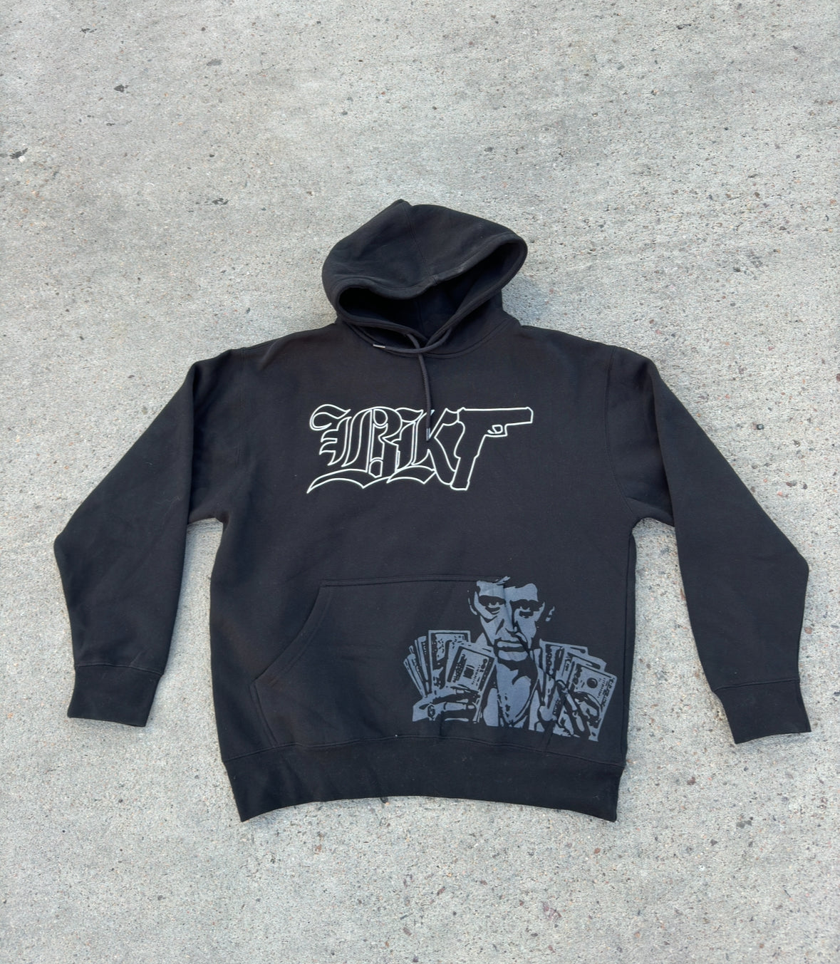 BLK SCARFACE HOODIE