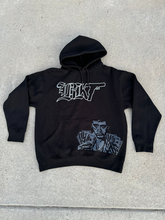 BLK SCARFACE HOODIE